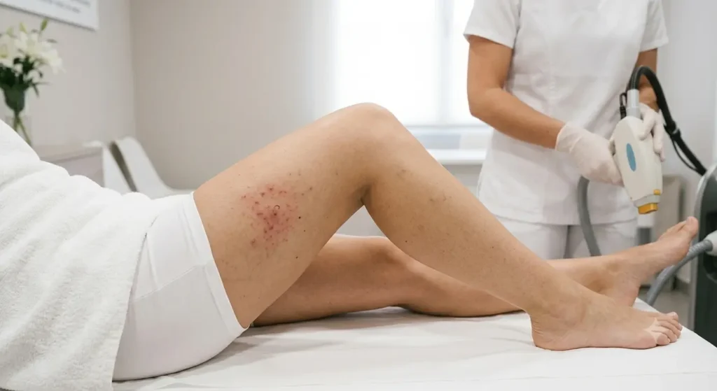 foliculitis y laser