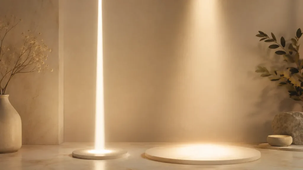Comparativa conceptual entre tecnología láser profesional y luz pulsada IPL para depilación